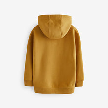 Load image into Gallery viewer, Ochre Yellow Plain Jersey Hoodie (3-12yrs)