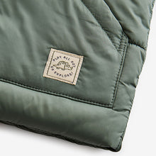 Load image into Gallery viewer, Sage Green Padded Gilet (3mths-6yrs)