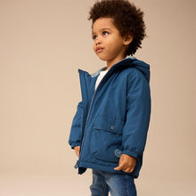 Load image into Gallery viewer, Blue Shower Resistant Coat (6mths-6yrs)