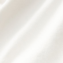 Load image into Gallery viewer, White 100% Cotton Ripped Straight Leg Jeans