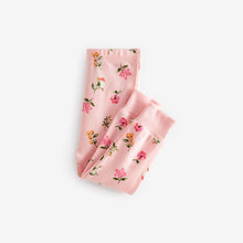 Load image into Gallery viewer, Pink/Cream Fairy Long Sleeve Snuggle Pyjamas 3 Pack (9mths-8yrs)