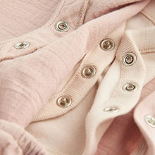 Load image into Gallery viewer, Neutral Bear Woven Dungarees And Bodysuit Set