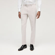 Load image into Gallery viewer, Neutral Skinny Fit Motionflex Stretch Suit Trousers