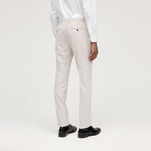 Load image into Gallery viewer, Neutral Skinny Fit Motionflex Stretch Suit Trousers