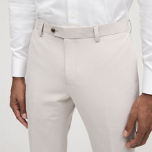 Load image into Gallery viewer, Neutral Skinny Fit Motionflex Stretch Suit Trousers