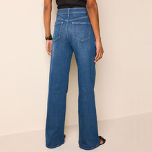 Load image into Gallery viewer, Smokey Blue Wide Leg Jeans