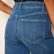 Load image into Gallery viewer, Smokey Blue Wide Leg Jeans