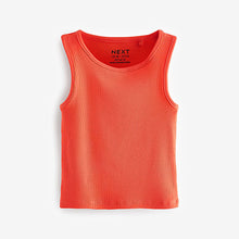 Load image into Gallery viewer, Pink/Lime/Purple 3 Pack Boxy Rib Vests