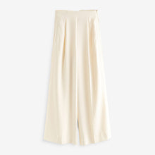 Load image into Gallery viewer, Ecru Tailored Super Wide Leg Trousers