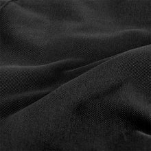 Load image into Gallery viewer, Black Cropped Denim Jersey Leggings