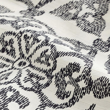 Load image into Gallery viewer, Black & White Tile Gathered Short Sleeve Textured Boxy T-Shirt