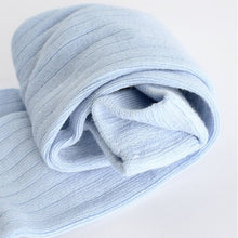 Load image into Gallery viewer, Blue Floral Baby Bloomer 100% Cotton Romper with Tights Set