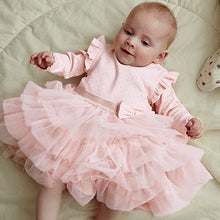Load image into Gallery viewer, Pink Mesh Tutu Baby Dress (0mths-18mths)