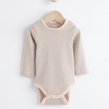 Load image into Gallery viewer, Pink/Black/White Baby Tiered Skirt Long Sleeve 100% Cotton Bodysuit and Tights Set (0mths-18mths)