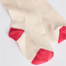 Load image into Gallery viewer, Red 3D Bow Baby Corduroy Pinafore 100% Cotton Dress With Tights (0mths-18mths)