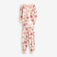 Load image into Gallery viewer, Pink/White 3 Pack 100% Cotton Snuggle Pyjamas (9mths-8yrs)