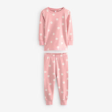 Load image into Gallery viewer, Pink/White 3 Pack 100% Cotton Snuggle Pyjamas (9mths-8yrs)