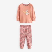 Load image into Gallery viewer, Blue/Pink Mouse Long Sleeve Snuggle Pyjamas 3 Pack (9mths-7yrs)