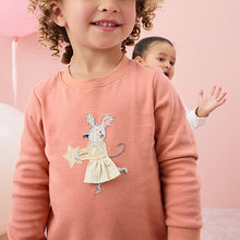 Load image into Gallery viewer, Blue/Pink Mouse Long Sleeve Snuggle Pyjamas 3 Pack (9mths-7yrs)