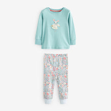 Load image into Gallery viewer, Blue/Pink Mouse Long Sleeve Snuggle Pyjamas 3 Pack (9mths-7yrs)