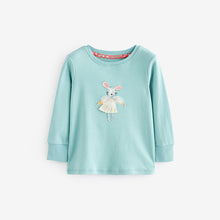 Load image into Gallery viewer, Blue/Pink Mouse Long Sleeve Snuggle Pyjamas 3 Pack (9mths-7yrs)