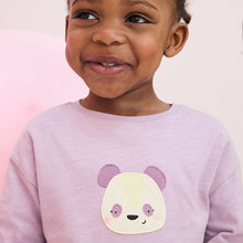 Load image into Gallery viewer, Purple/Yellow/Blue Character 100% Cotton Legging Pyjamas 3 Pack (9mths-8yrs)