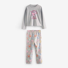 Load image into Gallery viewer, Grey/Blue Jogger Pyjamas 3 Pack