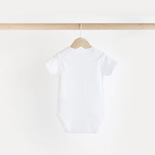 Load image into Gallery viewer, White Cotton Baby 5 Piece Set (0-6mths)