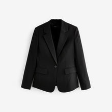 Load image into Gallery viewer, Black Tailored Single Breasted Blazer