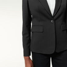 Load image into Gallery viewer, Black Tailored Single Breasted Blazer