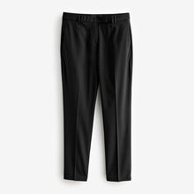 Load image into Gallery viewer, Black Tailored Slim Trousers