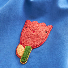 Load image into Gallery viewer, Cobalt Blue Character 100% Cotton Shirt Dress (3mths-6yrs)