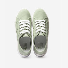 Load image into Gallery viewer, OPIWAVE Women's Tennis Shoes In Light Green Canvas