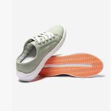 Load image into Gallery viewer, OPIWAVE Women's Tennis Shoes In Light Green Canvas