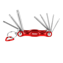 Load image into Gallery viewer, Aluminium Foldable Torx Key Set (8Pcs)