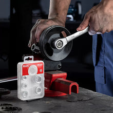 Load image into Gallery viewer, 7 in 1 double box end ratcheting wrench set