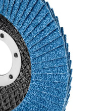 Load image into Gallery viewer, Zirconium grinding flap disc 115mm-60grit