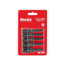 Load image into Gallery viewer, 5Pcs Hex shank socket set