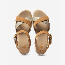Load image into Gallery viewer, SCARLET Women's Comfort Sandals Brown Suede