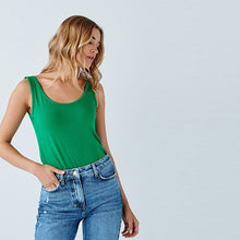 Load image into Gallery viewer, Bright Green Thick Strap Vest
