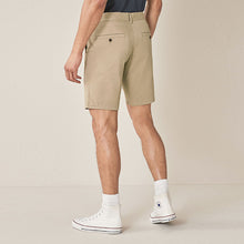 Load image into Gallery viewer, Wheat Slim Stretch Chino Shorts