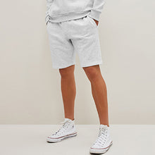 Load image into Gallery viewer, Grey Soft Fabric Jersey Shorts