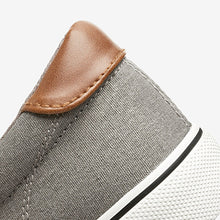 Load image into Gallery viewer, Grey Classic Canvas Pumps