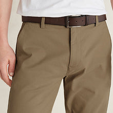 Load image into Gallery viewer, Stone Belted Soft Touch Chino Trousers