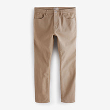 Load image into Gallery viewer, Tan Light Slim Fit Coloured Stretch Jeans