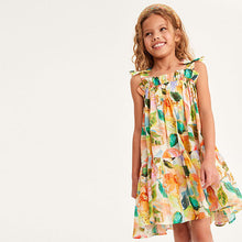 Load image into Gallery viewer, TIE SHLDR FLORAL(3-12yrs)