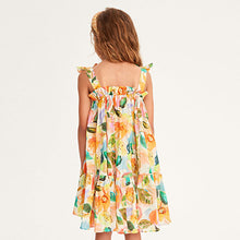 Load image into Gallery viewer, TIE SHLDR FLORAL(3-12yrs)