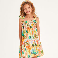 Load image into Gallery viewer, TIE SHLDR FLORAL(3-12yrs)