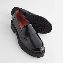 Load image into Gallery viewer, Black Forever Comfort® Chunky Loafers