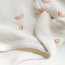 Load image into Gallery viewer, Cream 4 Pack Baby Printed Short Sleeve Bodysuits (0-12mths)